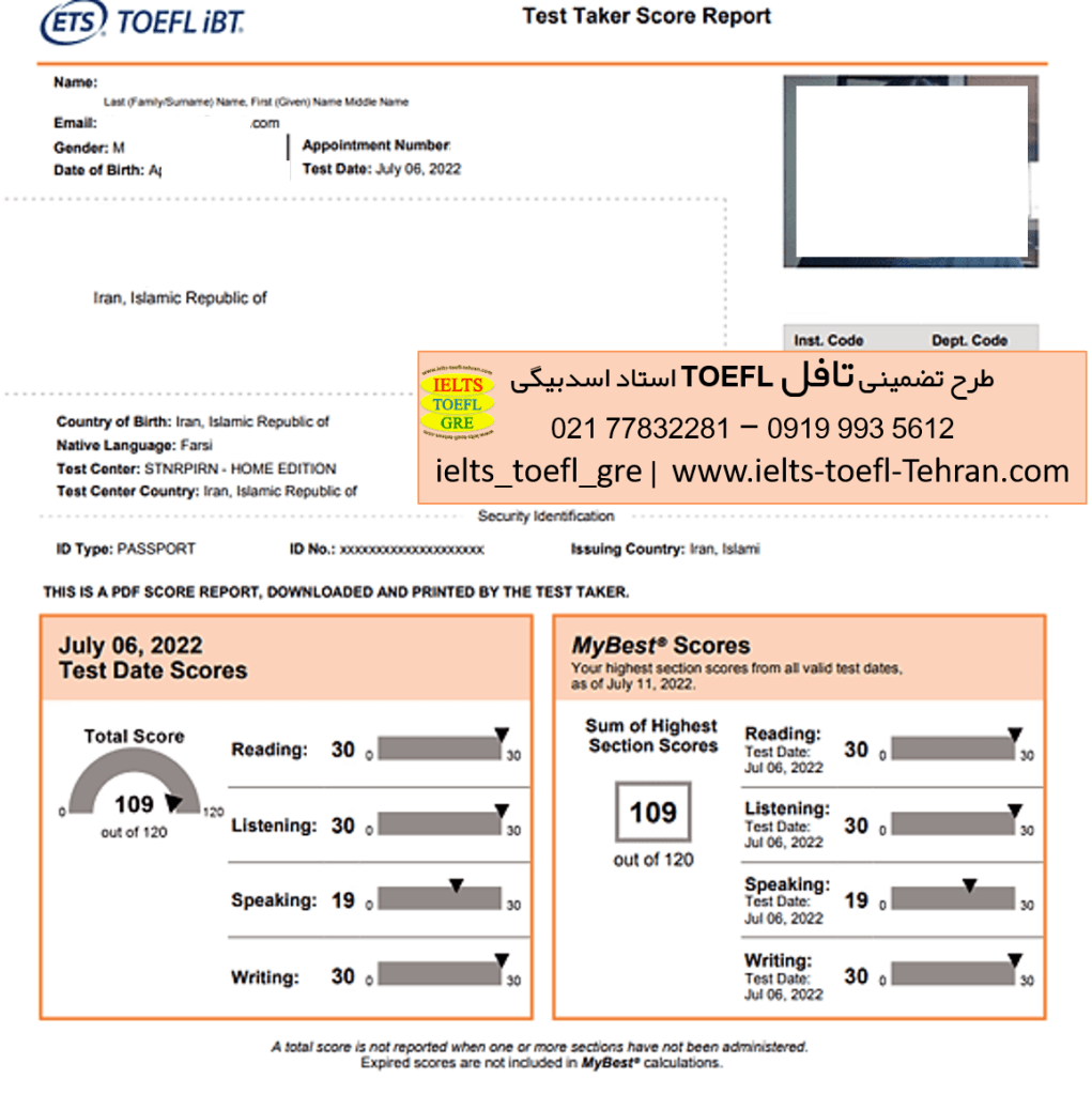 کارنامه تافل ۱۰۹متقاضی طرح تافل استاد اسدبیگی