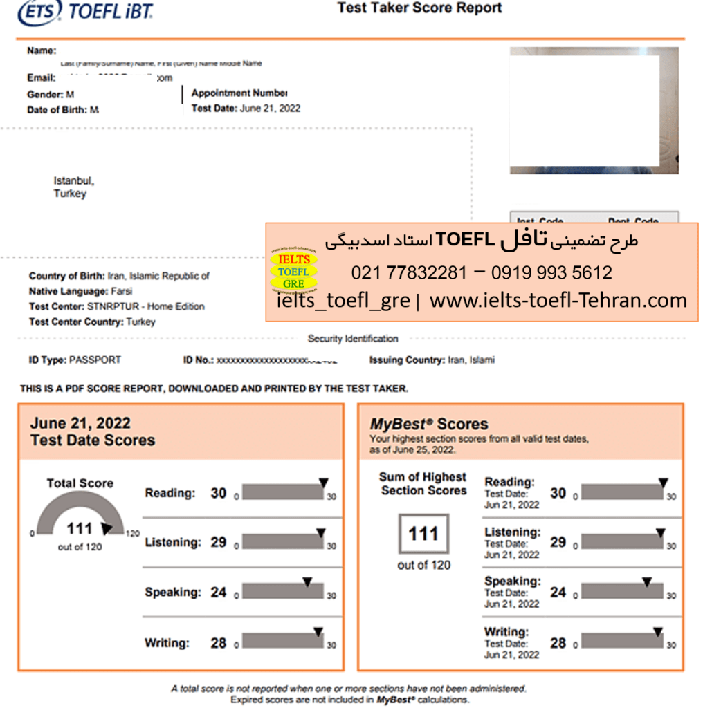 کارنامه تافل ۱۱۱ متقاضی طرح تافل استاد اسدبیگی