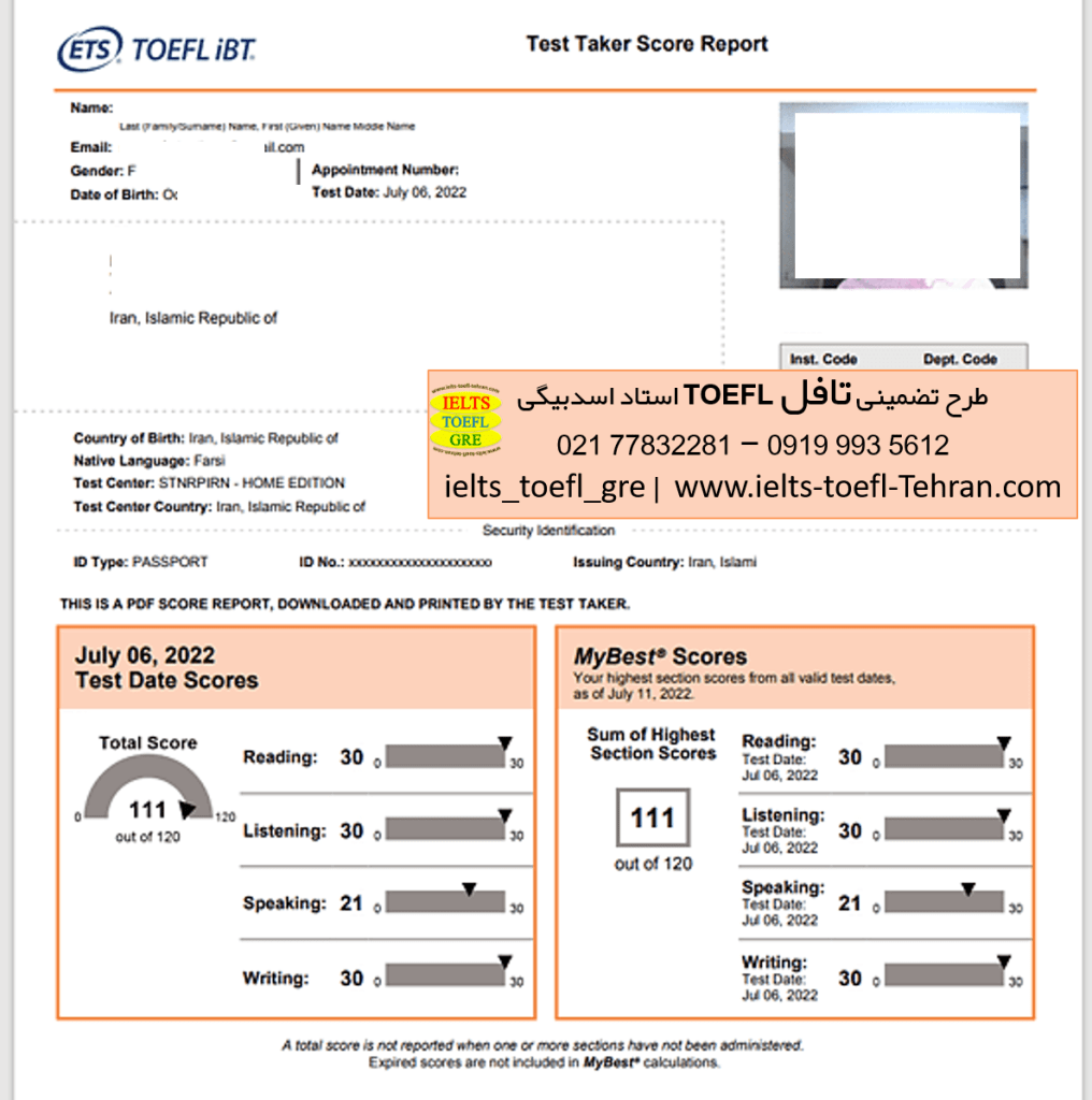 کارنامه تافل ۱۱۱ متقاضی طرح تافل استاد اسدبیگی