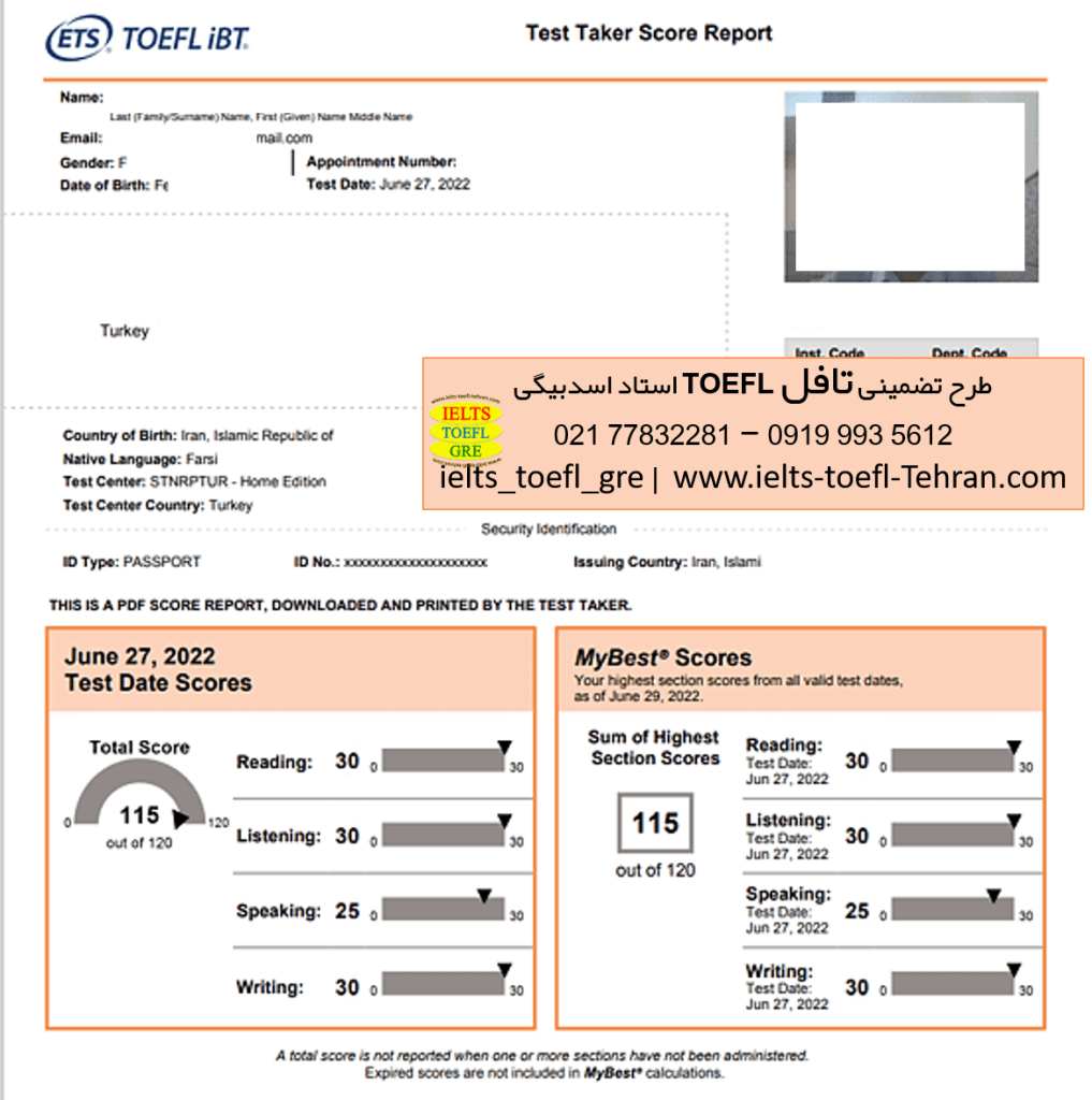 کارنامه تافل ۱۱۵ متقاضی طرح تافل استاد اسدبیگی
